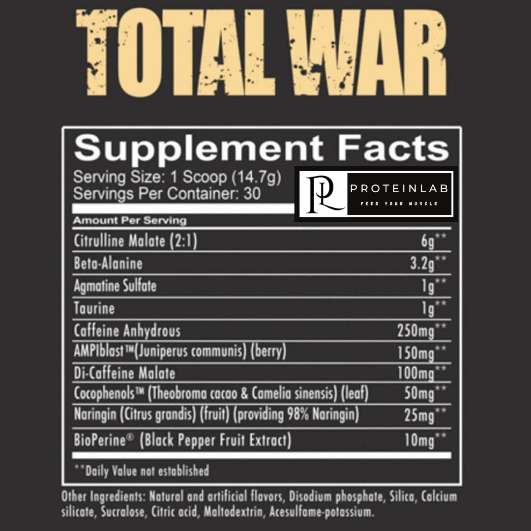 TOTAL WAR PRE-WORKOUT (20)