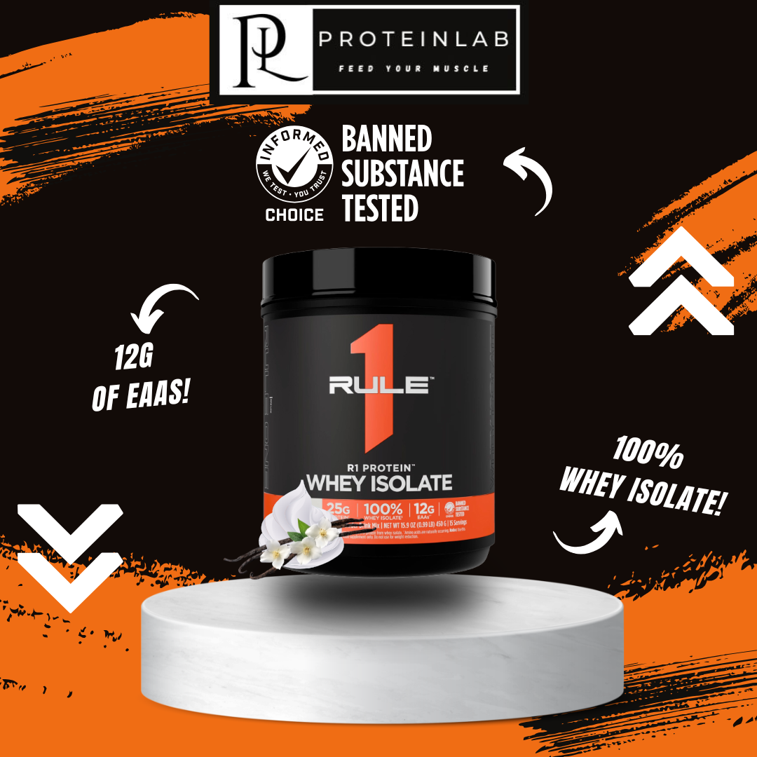 RULE 1 R1 PROTEIN ISOLATE (1LB) VANILLA CREME (SHOPEE) (1)