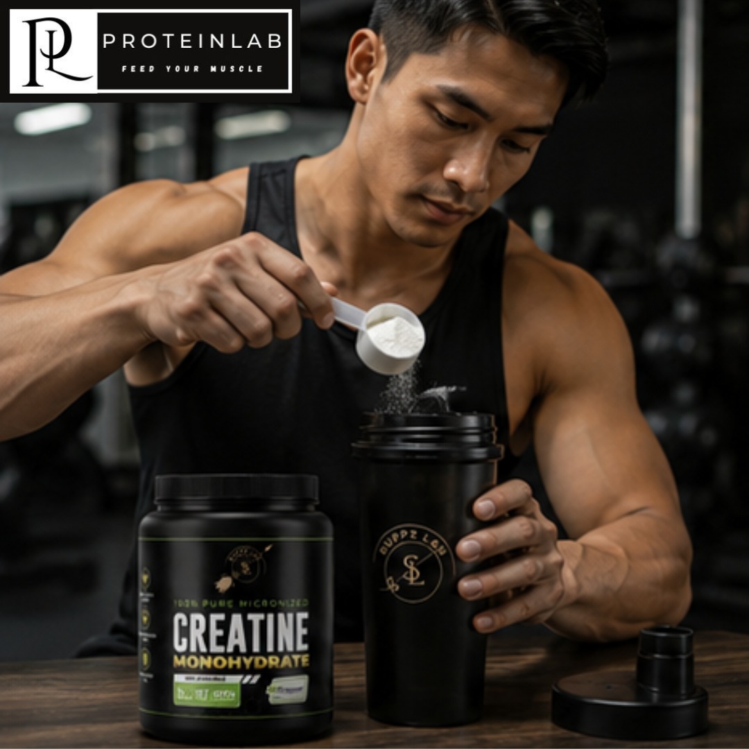 Fit guy using Suppzlab creapure creatine