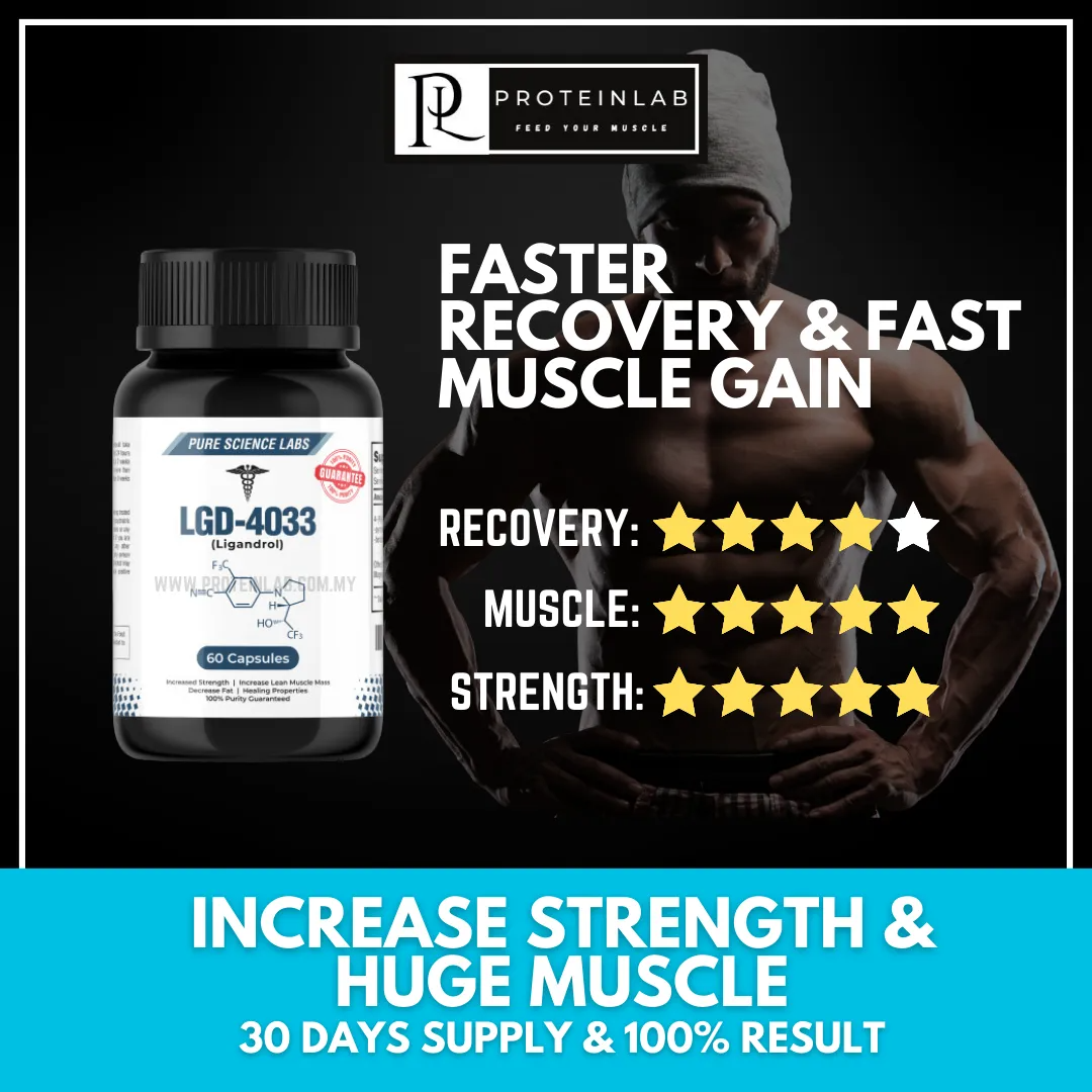 Pure Science Labs LGD-4033 SARMs for Faster Recovery & Muscle Gain