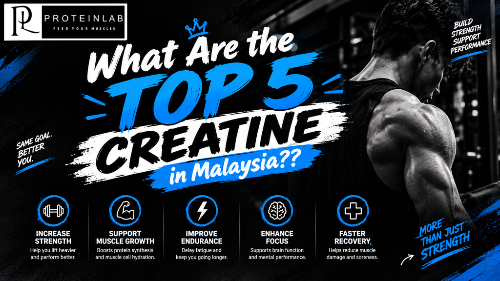 What are the TOP 5 Creatine Supplements in Malaysia?