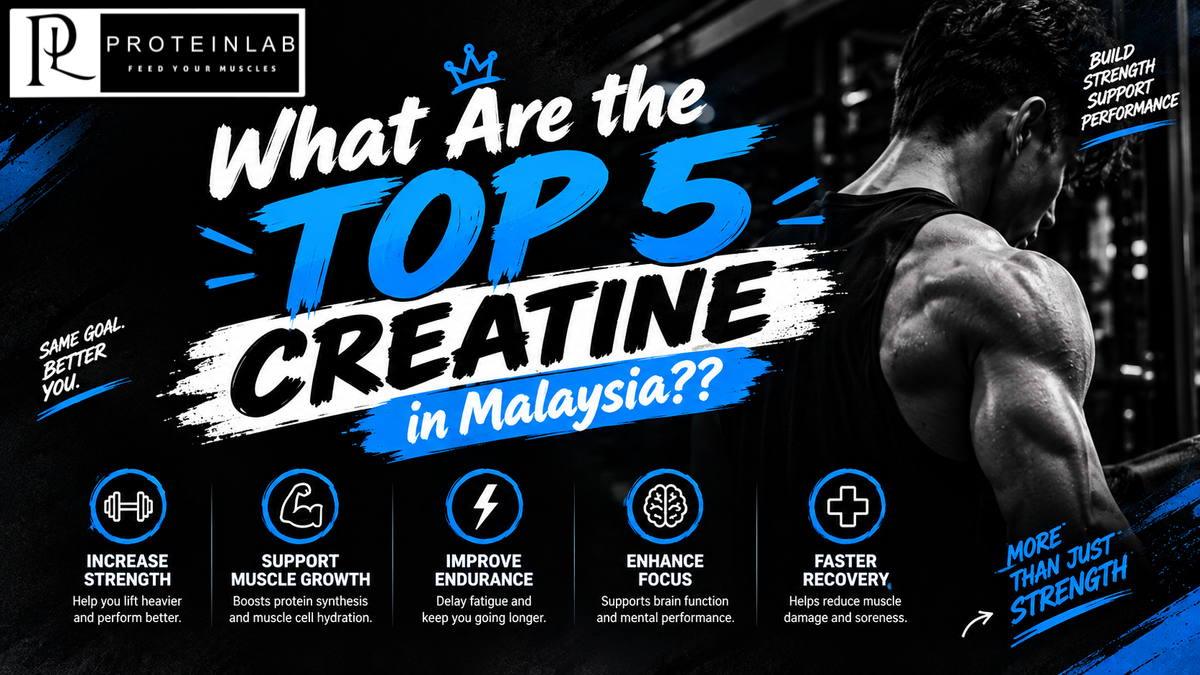 What are the TOP 5 Creatine Supplements in Malaysia?