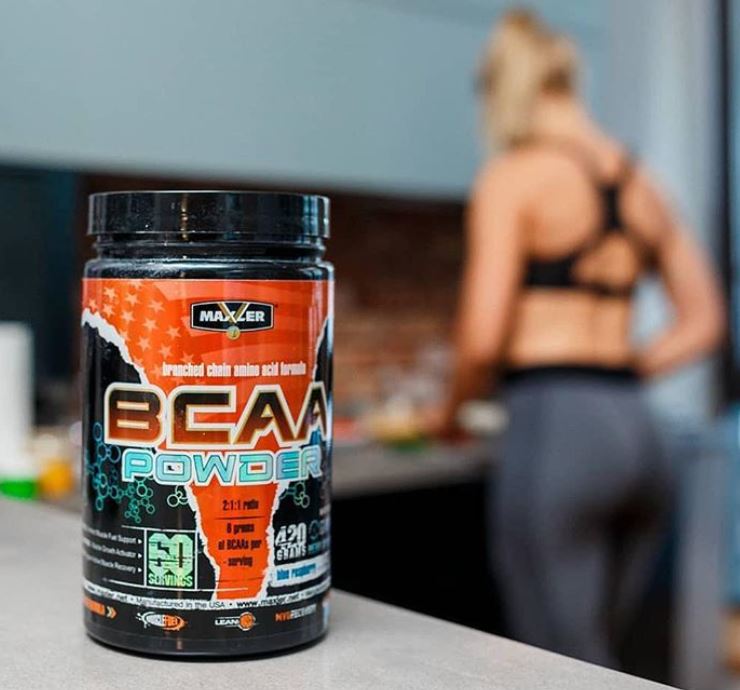 Maxler bcaa powder been using by hot fitness girl.JPG