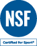 NSF. Certified for Sport.