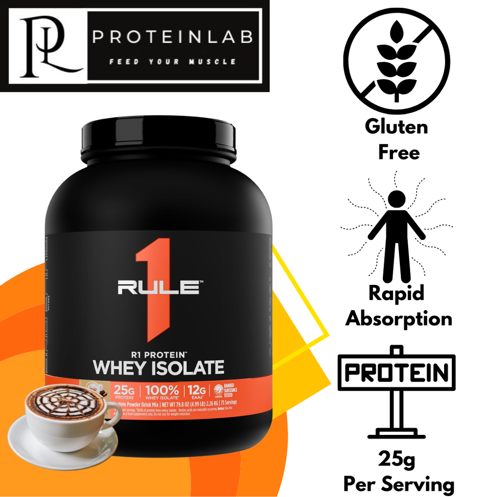 Cafe Mocha RULE 1 R1 PROTEIN ISOLATE (5LB)