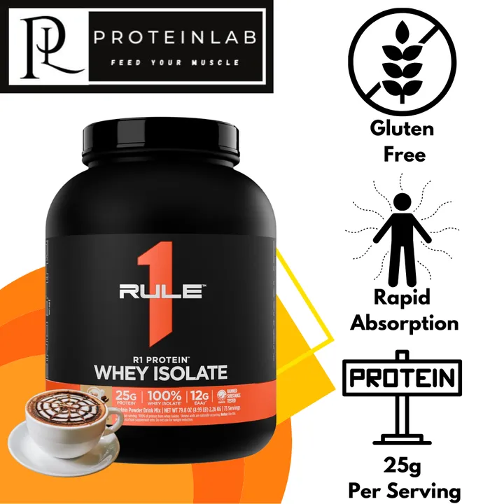 Cafe Mocha RULE 1 R1 PROTEIN ISOLATE (5LB)