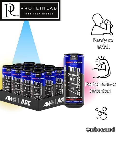 Applied Nutrition ABE Energy Drink Pre-Workout Energy Flavour (12 Pack)