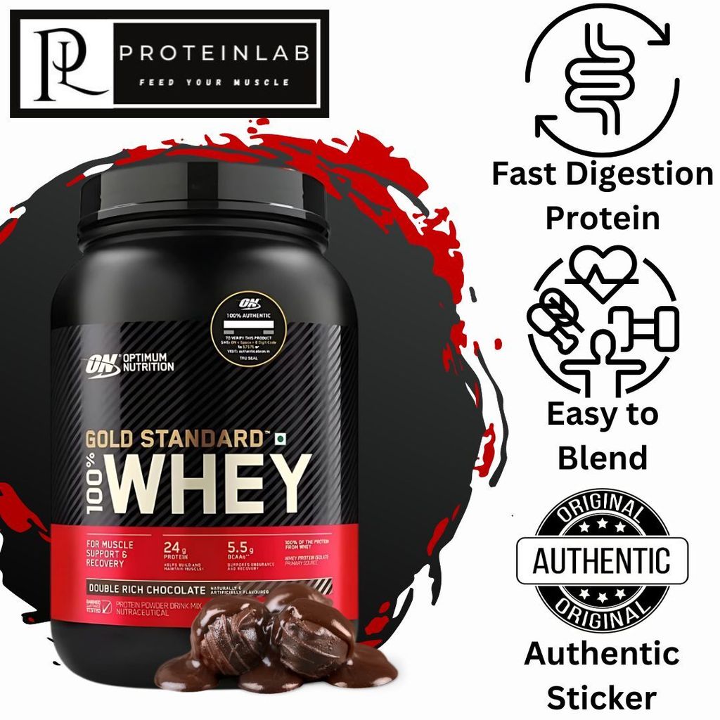 OPTIMUM NUTRITION GOLD STANDARD 100% WHEY PROTEIN (2LBS) MAIN PHOTO