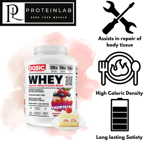 Berry Shortcake Basic supplements whey 5lbs