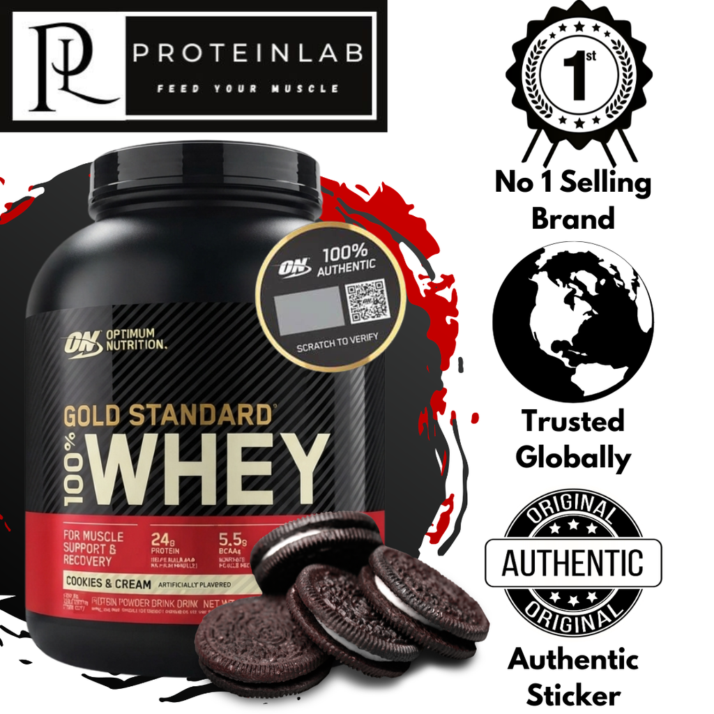 OPTIMUM NUTRITION GOLD STANDARD 100% WHEY (5LBS)