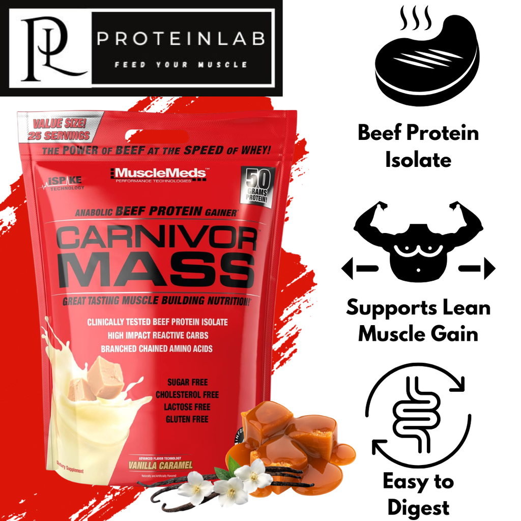 MuscleMeds Carnivor Mass Beef Protein (10.4LBS)