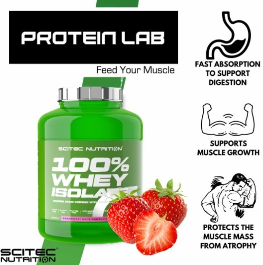 Scitec whey protein isolate super best protein in malaysia terbaik