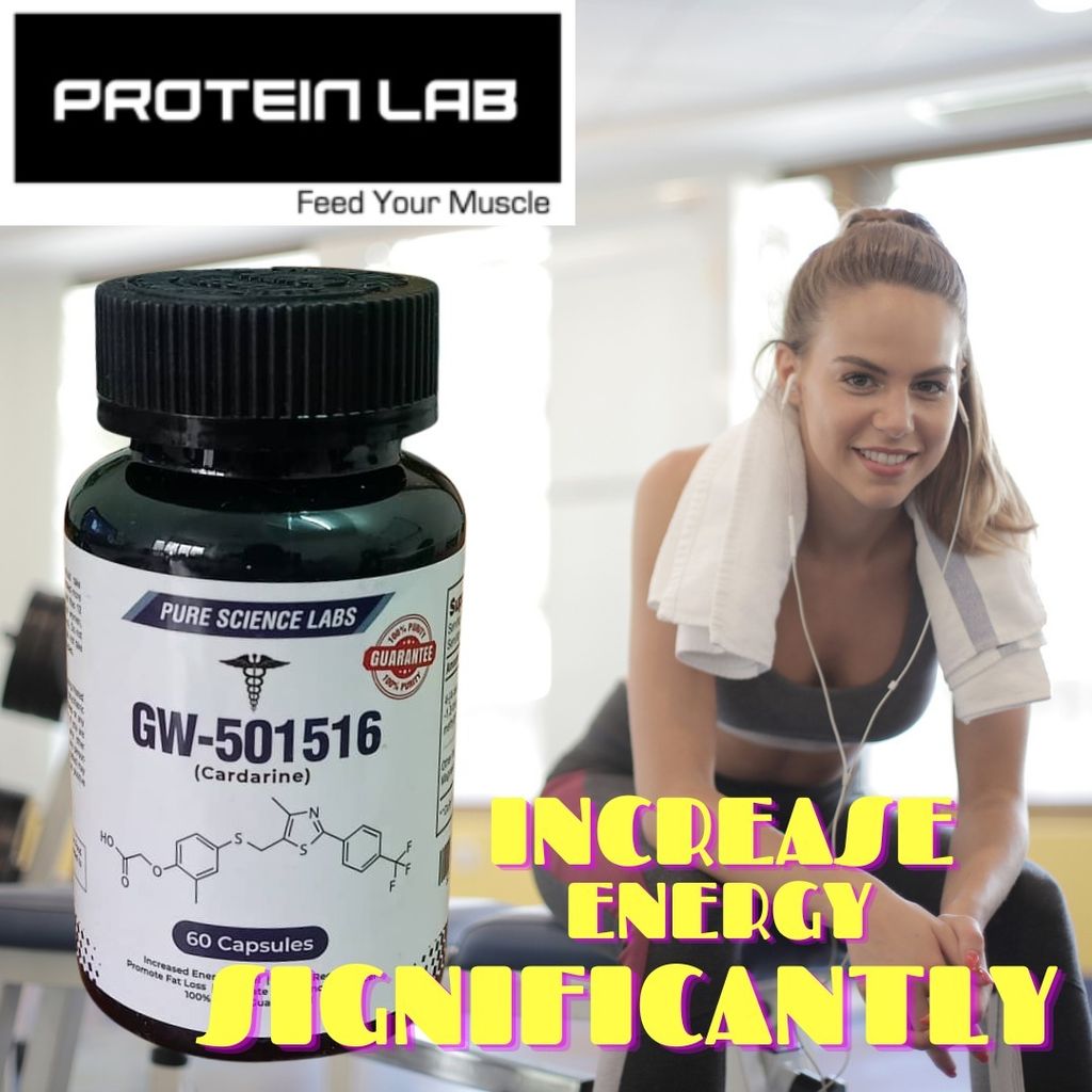 GW will help you increase energy significantly and help you to prolong your cardio type of sarms 501516