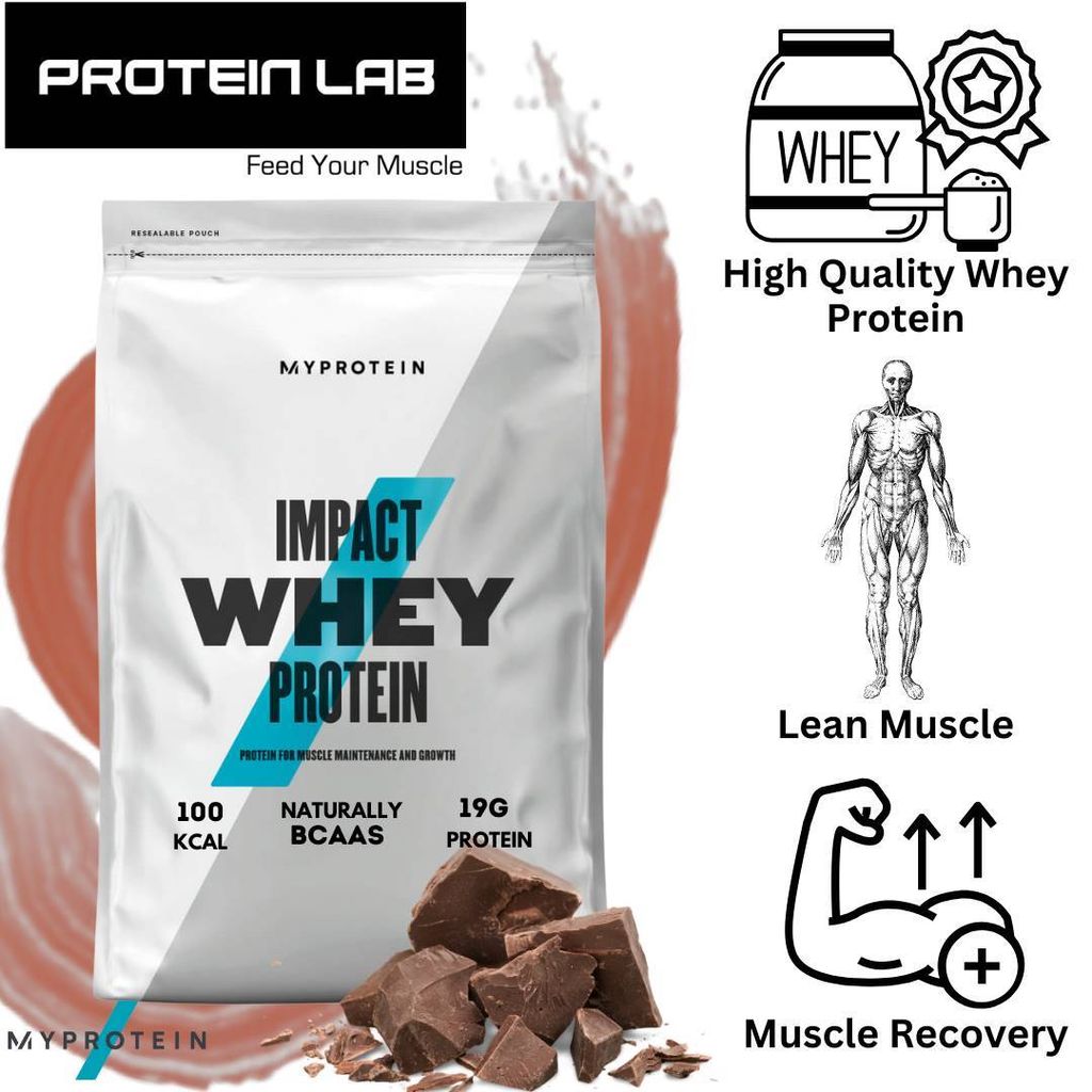 MyProtein Impact whey protein 2.5kg Malaysia Chocolate Smooth