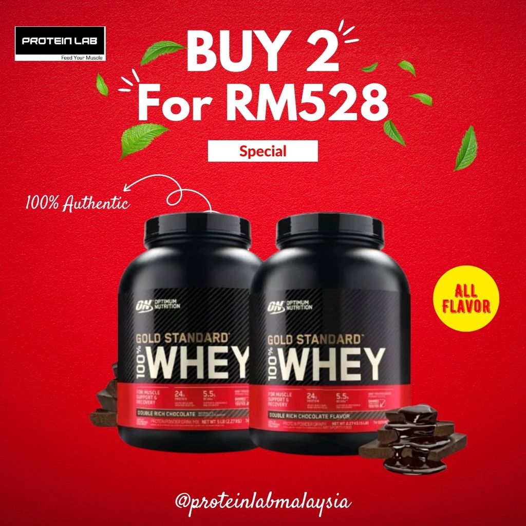 [PROMO] Buy 2 ON Whey 5lbs for only RM 528. Normal Price is RM 576