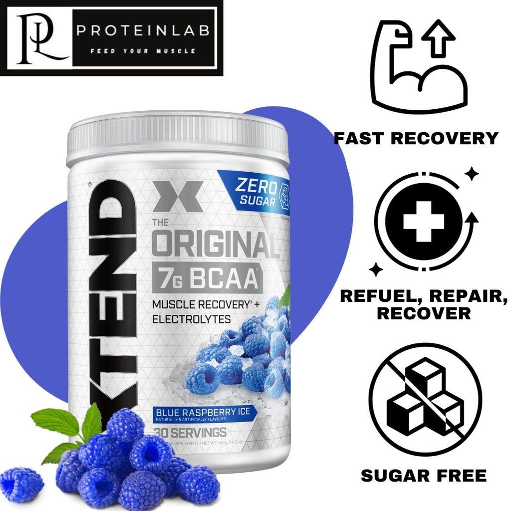 Xtend BCAA 30 serving Blue Razz Flavour www.proteinlab.com.my Proteinlab Malaysia supplements