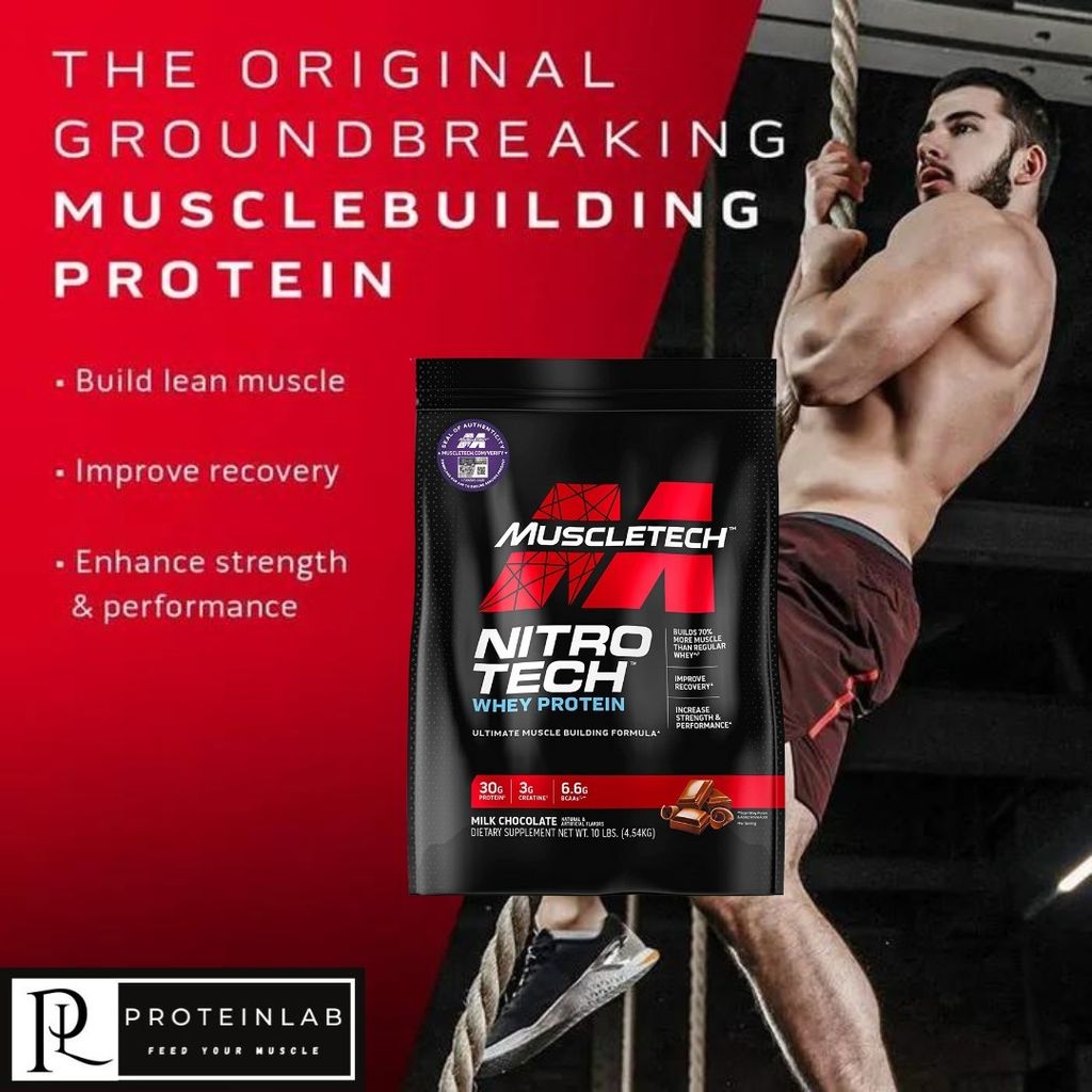 Muscletech Nitrotech 10lbs whey performance series proteinlab malaysia www.proteinlab.com.my the original ground breaking muscle building protein formula