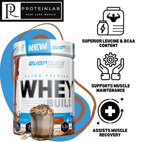 Everbuild Ultra Premium Whey Protein Build (1LB)