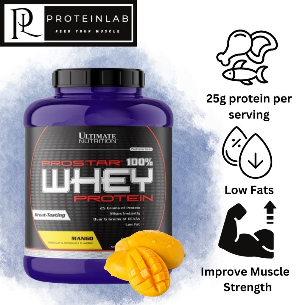 ULTIMATE NUTRITION Prostar 100% Whey Protein 5.28 Lbs (1)