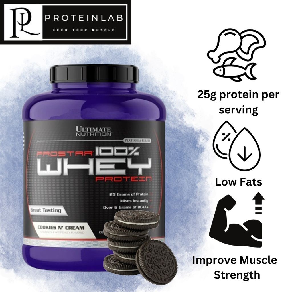ULTIMATE NUTRITION Prostar 100% Whey Protein 5.28 Lbs (2)