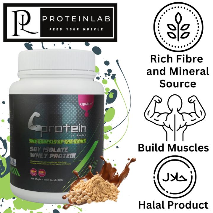 Apotec G Protein Supplement Malaysia for Gym and Athletes
