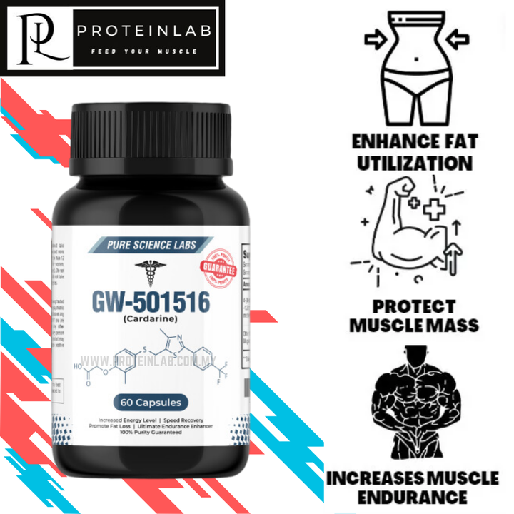Pure Science Labs - SARMs GW-501516 - Supplement to Increase Endurance & Fat Loss