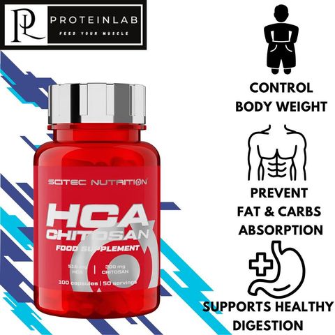 SCITEC NUTRITION HCA CHITOSAN FOOD SUPPLEMENT (100 CAPSULES) (50 SERVINGS) (3)