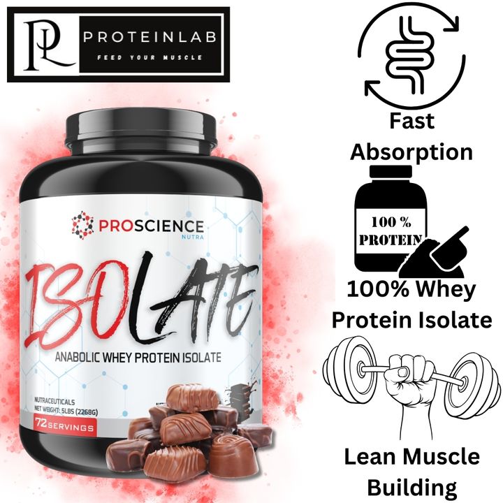 PROSCIENCE ISOLATE ANABOLIC WHEY PROTEIN ISOLATE (5LBS) MAIN PHOTO