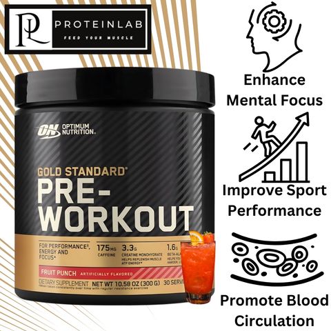 OPTIMUM NUTRITION GOLD STANDARD PRE-WORKOUT (300G) MAIN PHOTO