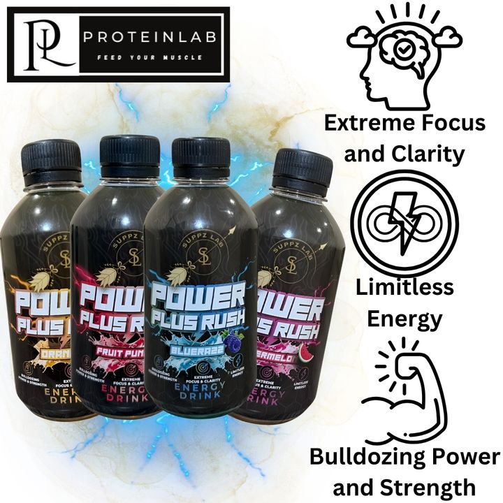 SUPPZLAB POWER PLUS RUSH ENERGY DRINK 220ML MAIN PHOTO