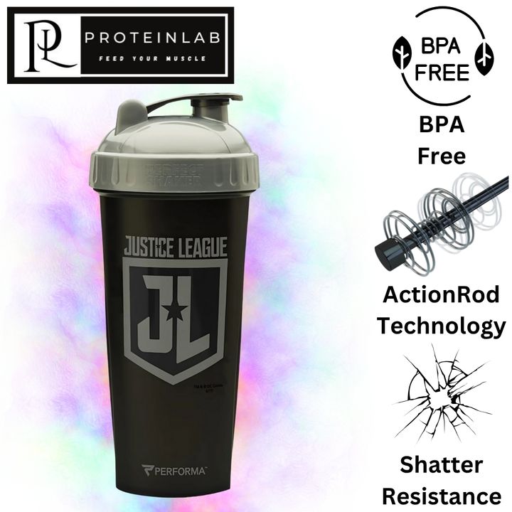 PERFECT SHAKER BOTTLE HERO MARVEL _JUSTIC LEAGUE_ (GRAY CAP & BLACK BODY) (700ML) MAIN PHOTO