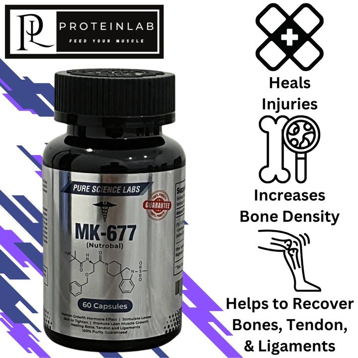 PURE SCIENCE LABS MK-677 (NUTROBAL) (60 CAPSULES) MAIN PHOTO