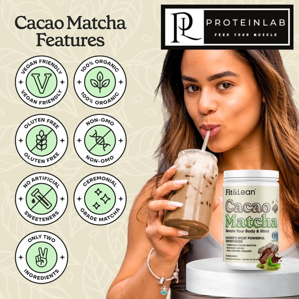 FIT & LEAN CACAO MATCHA (105G) (30 SERVING) DESIGN 2