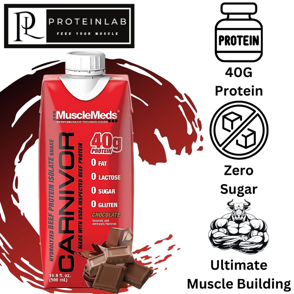 MUSCLEMEDS BEEF PROTEIN ISOLATE CARNIVOR SHAKE (500ML) MAIN PHOTO