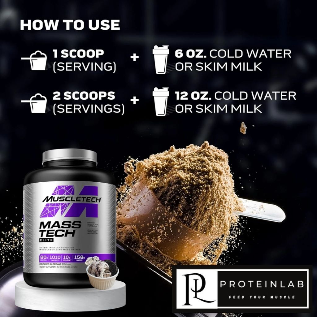 MUSCLETECH MASS TECH ELITE (6LBS) DESIGN 2