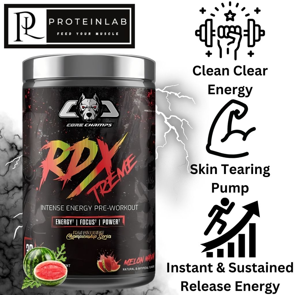 CORE CHAMPS RDX XTREME PRE-WORKOUT 30SV MELON MANIA