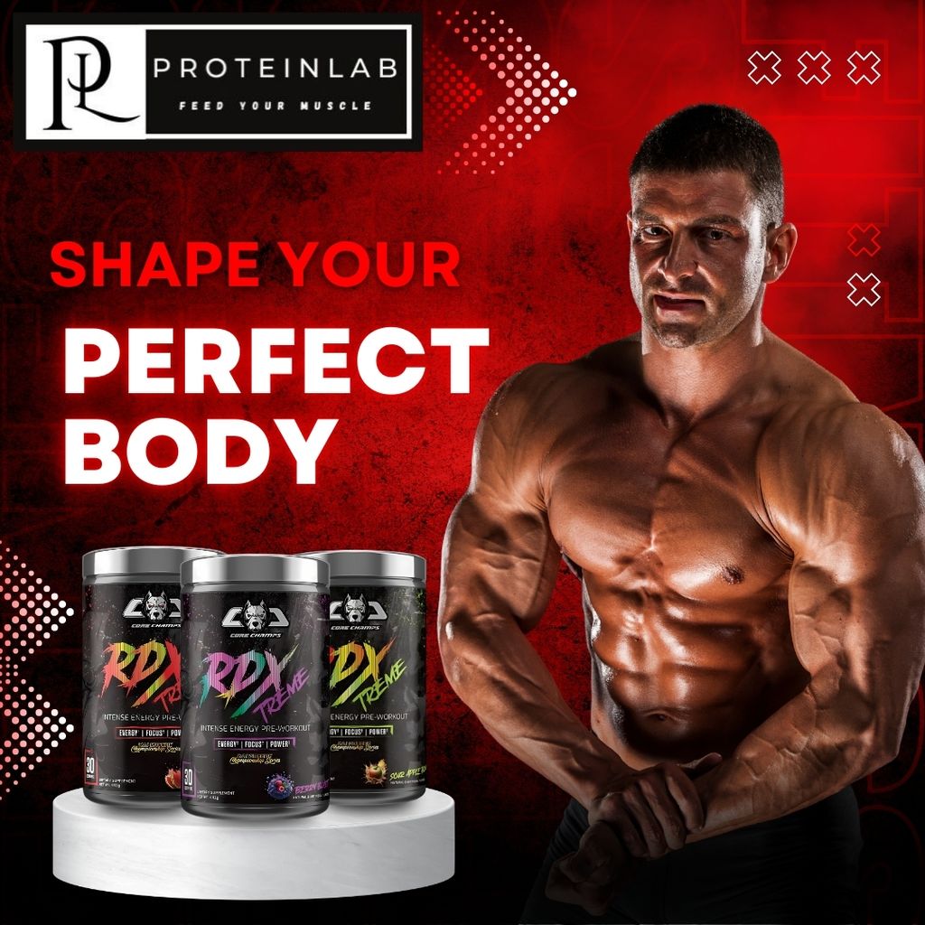 CORE CHAMPS RDX XTREME PRE-WORKOUT 30SV DESIGN 1