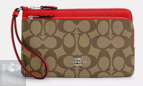 C5576 Silver-Khaki-Miami Red-0