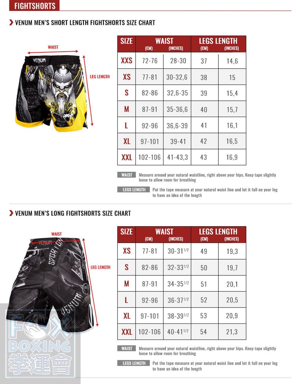 EN_SIZEGUIDE_FIGHTSHORTS_HOMME_ALL