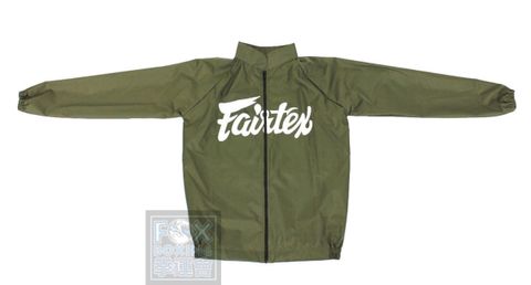 Vinyl Sweat Suit green 1
