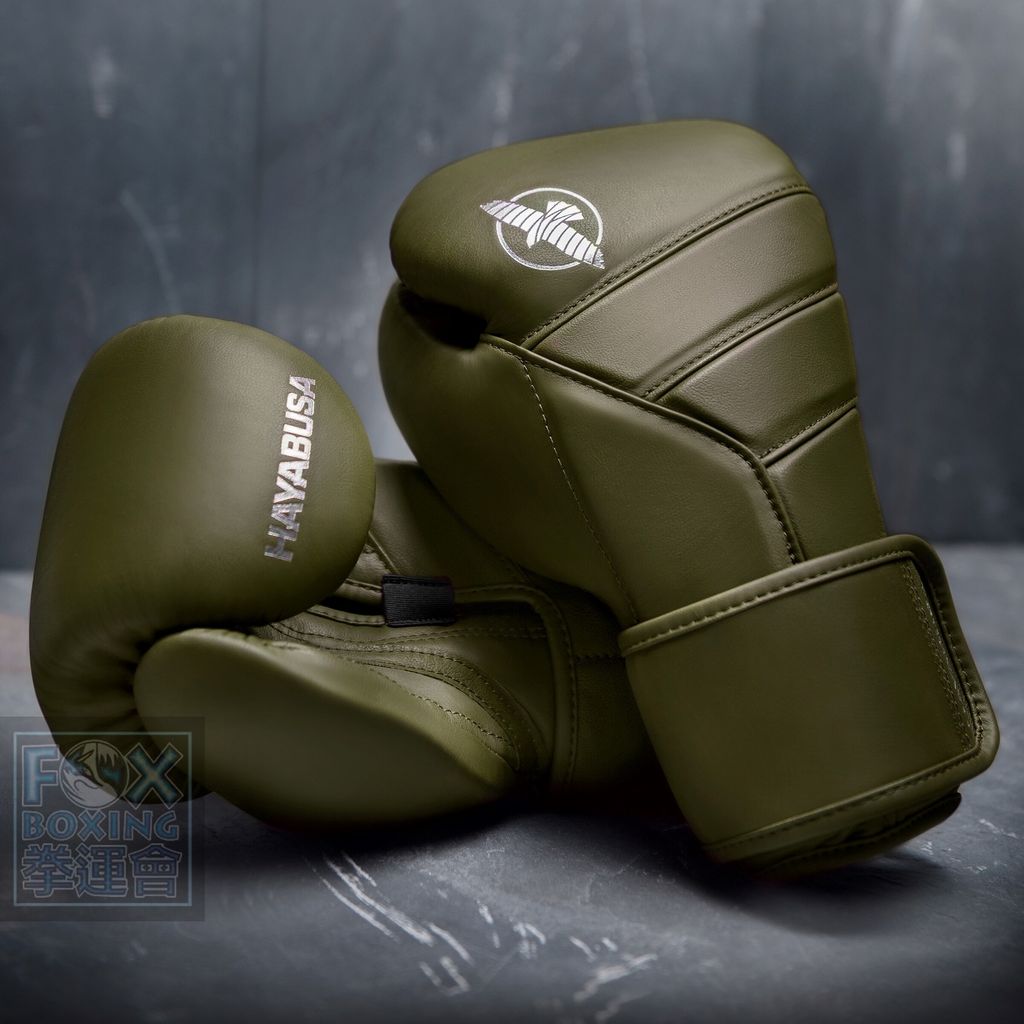 T3 Kanpeki Boxing Gloves Olive Green