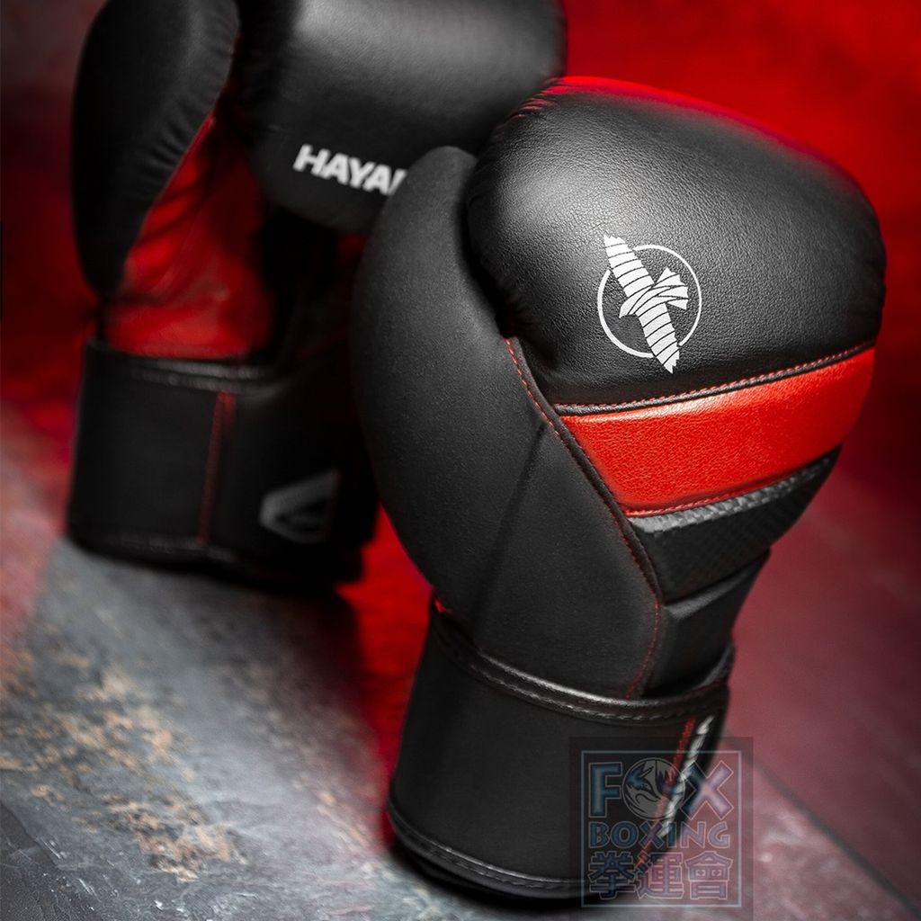 Hayabusa T3 Boxing Gloves Black Red-1