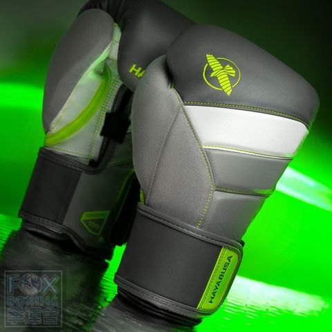 Hayabusa T3 Boxing Gloves Charcoal Lime-2