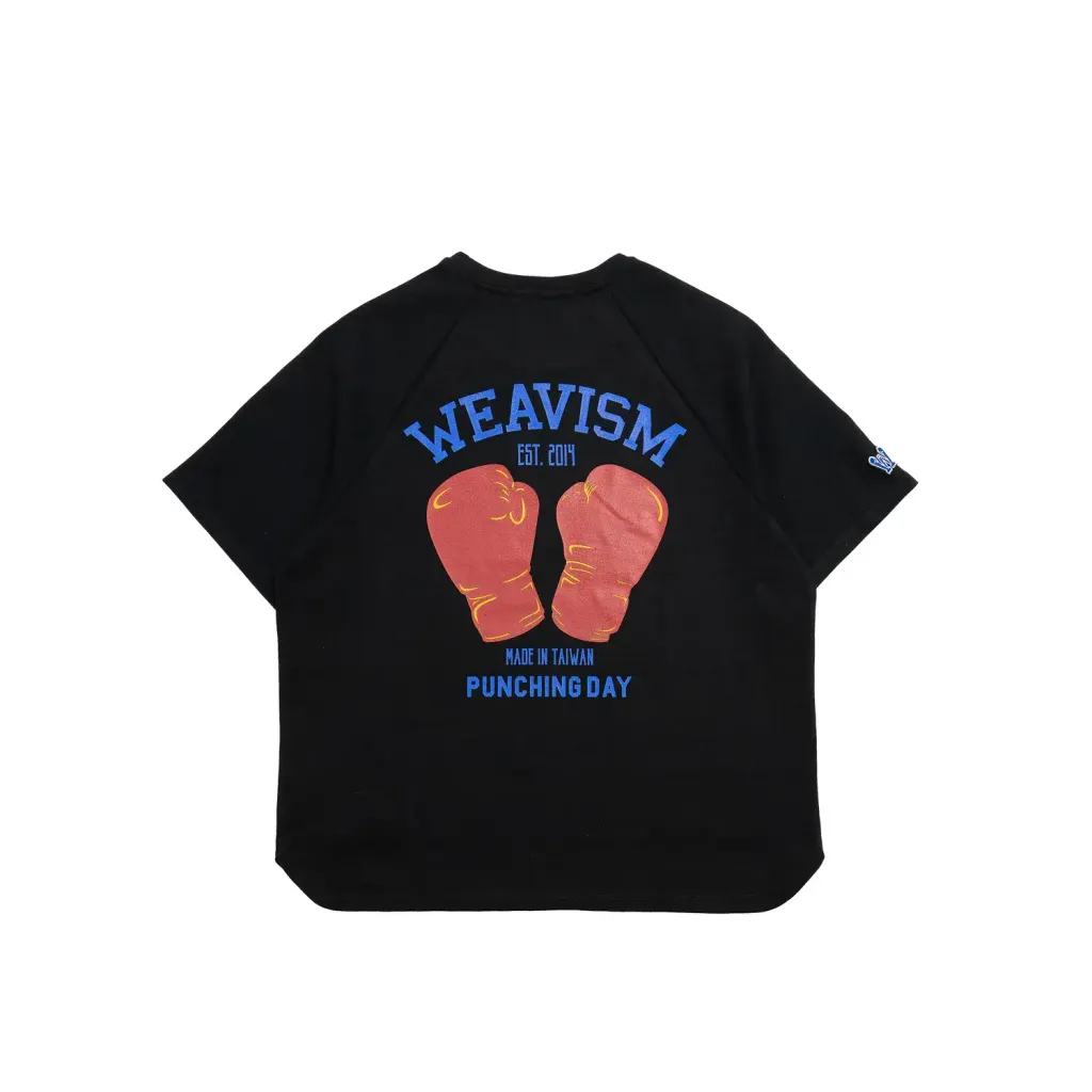 拳擊日重磅棉Tee-黑1
