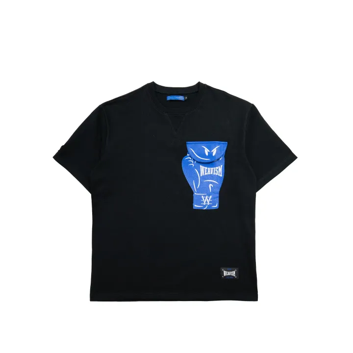 拳魂重磅口袋棉Tee-黑1