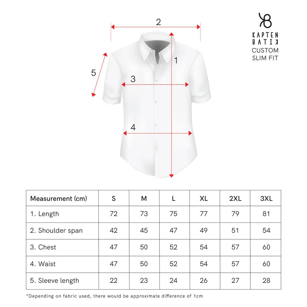 CUSTOM SLIM fit adult_batik shirt size chart_square-01