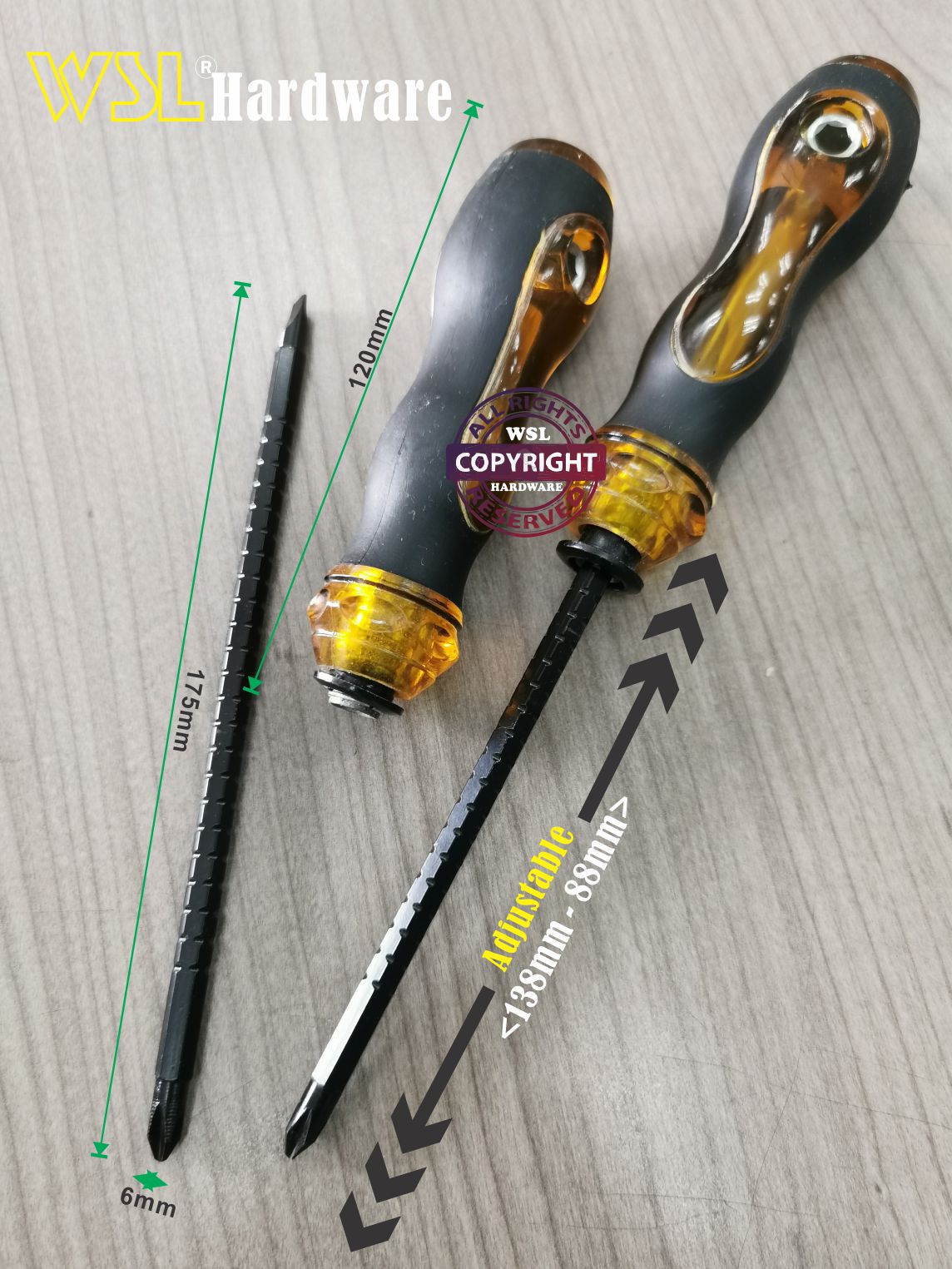 2 way screw driver