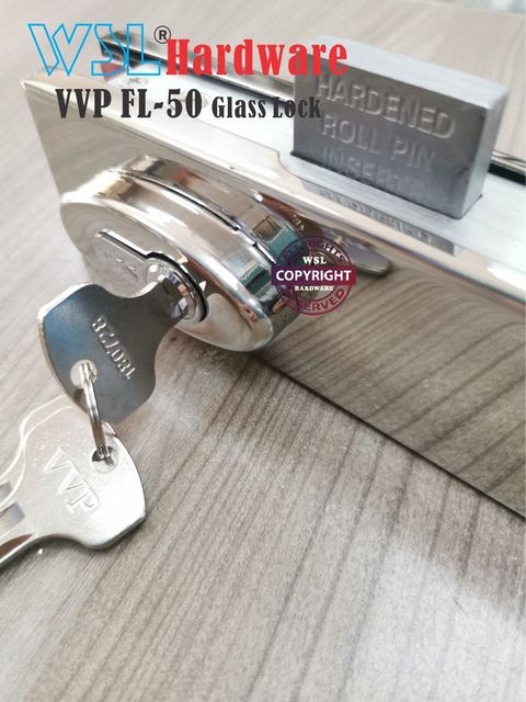 VVP- FL50 Tempered Glass Door Lock – wujinwu.store