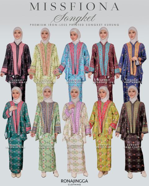 3.MAIN MISSFIONA SONGKET PENDEK