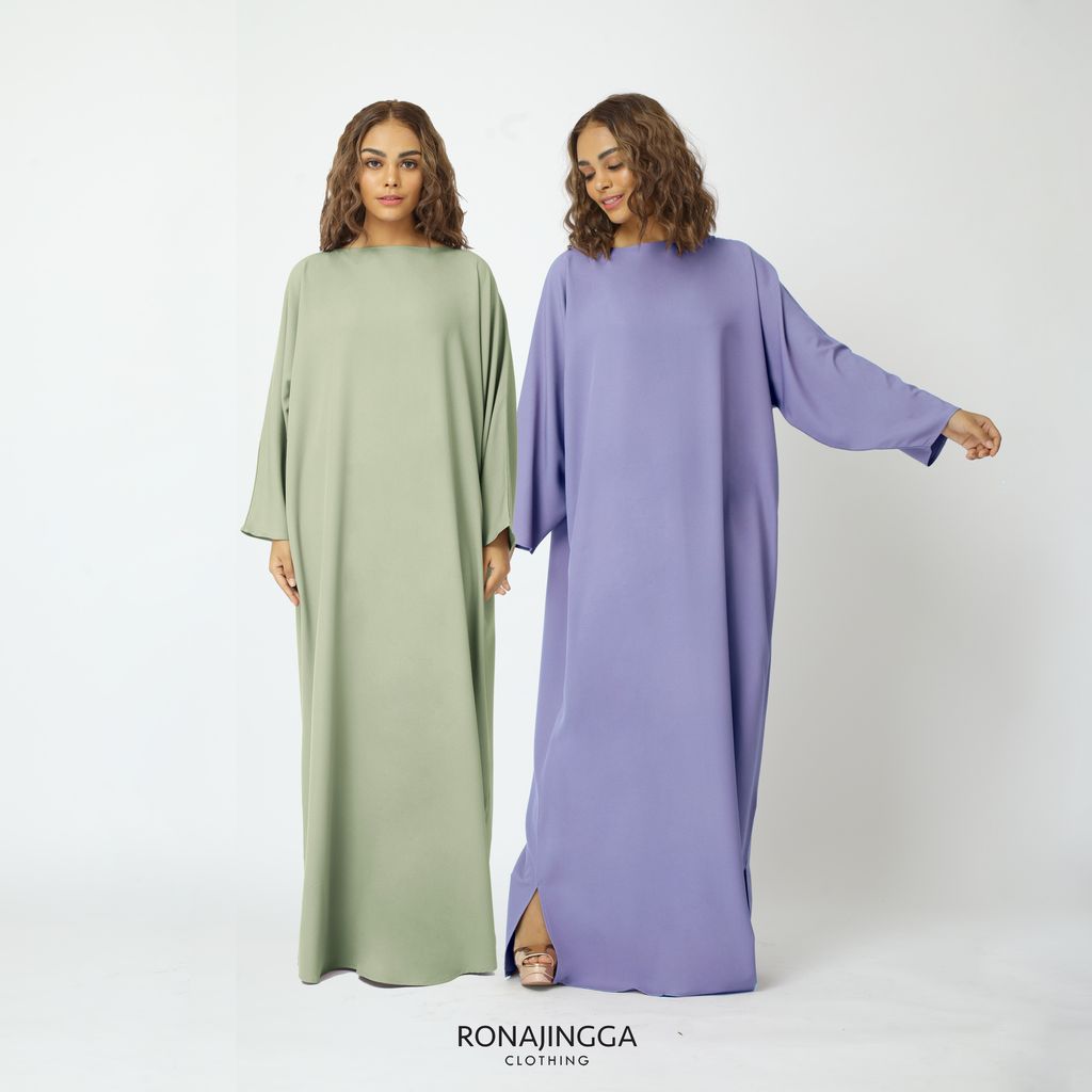 CANDY Basic Plain Kaftan Dress – RONA JINGGA